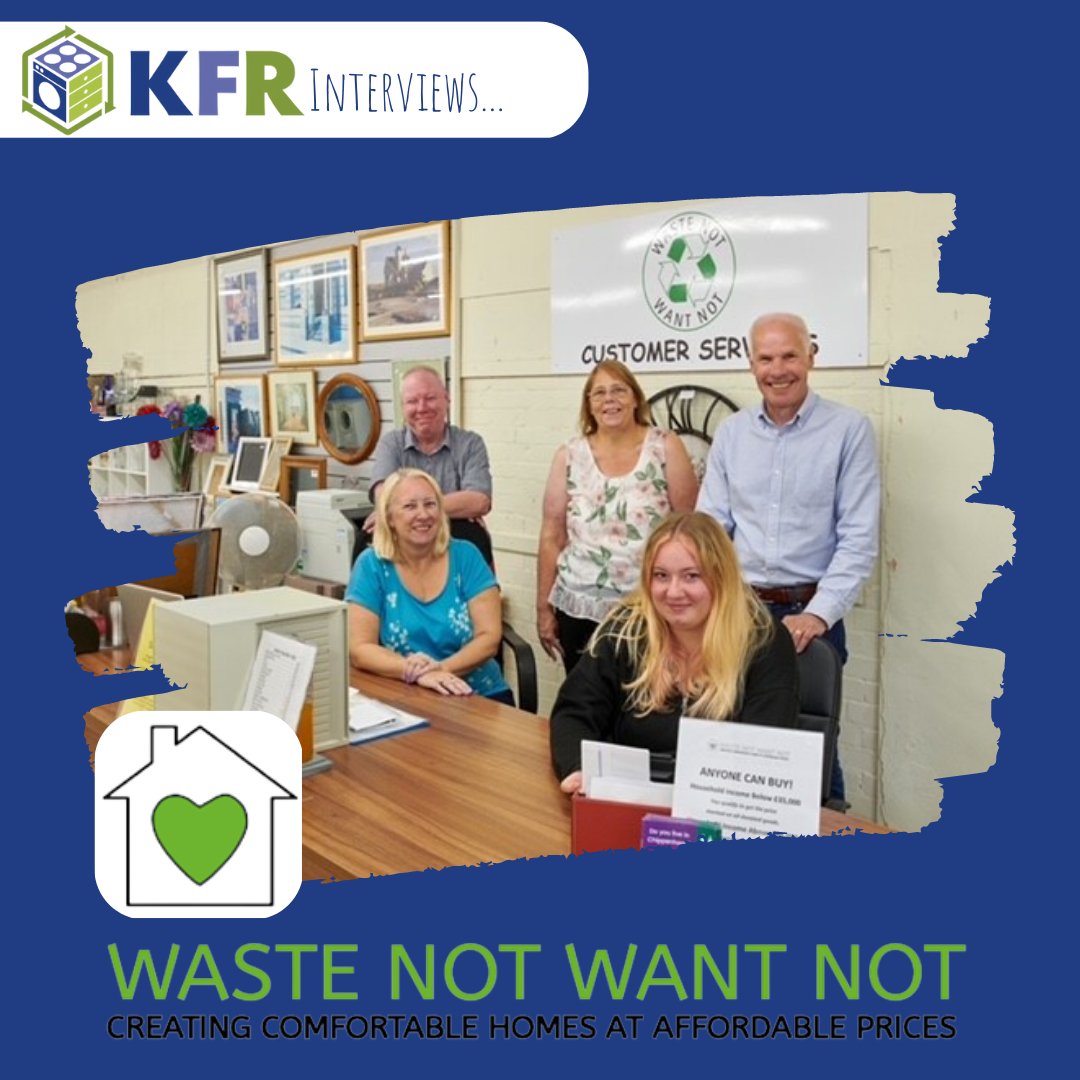 Juliet interviews… Waste Not Want Not (WNWN) WNWN has had a great working relationship with KFR for over 20 years. I have the greatest respect for the current general manager Dan Thompson. Read more here kfr.org.uk/News-and-Blogs… #charity #kfrwiltshire #reuse