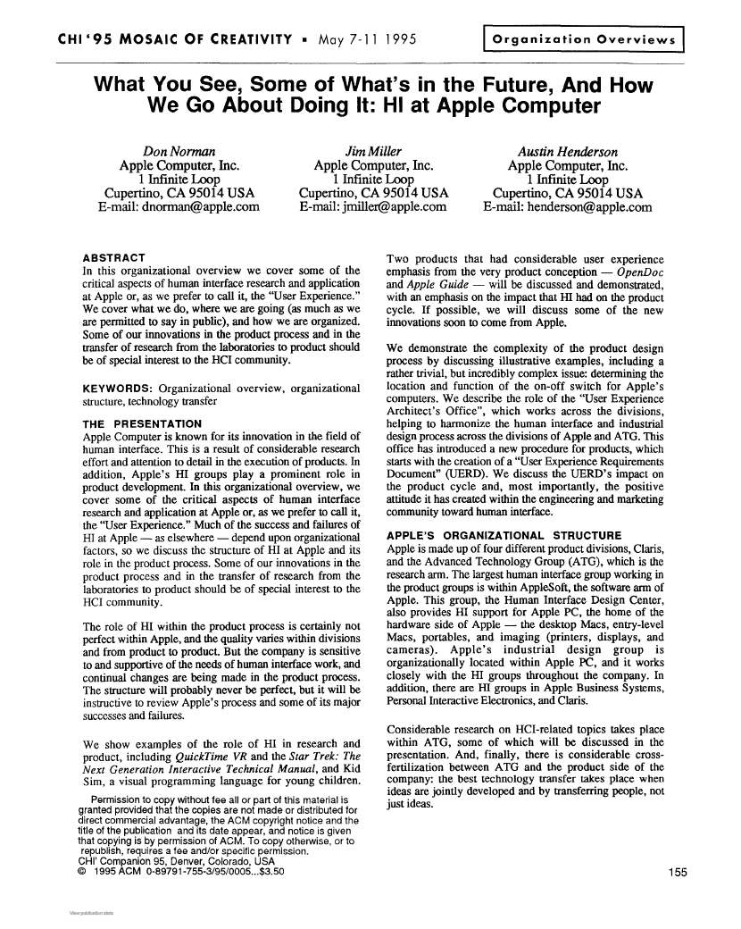 WebDesignMuseum's tweet image. Happy 28th Birthday of the term User Experience! 

The term User Experience was probably first heard in public at the CHI '95 Conference Companion on Human Factors in Computing Systems held on May 7-11, 1995 in Denver. 

webdesignmuseum.org/web-design-his…

#WebDesignHistory