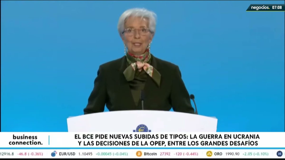 negocios_tv's tweet photo. El BCE pide nuevas subidas de tipos para afrontar la guerra en Ucrania y las decisiones de la OPEP
https://t.co/GhVUTvFSUg
#bce #subidasdetipos #guerraucrania #opep #bancoscentrales #bce #lagarde #tiposdeinteres #politicamonetaria #puntosbasicos #crisiseconomica #mercados https://t.co/McOrZiw6pq