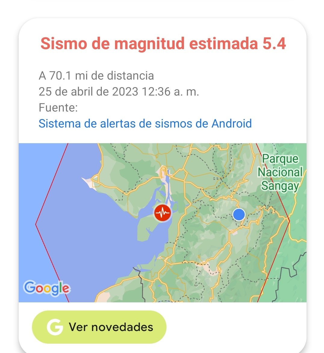 LaSuprema961's tweet photo. Fuerte temblor en #Cuenca se esperan datos oficiales https://t.co/Nfg0ShtqNy