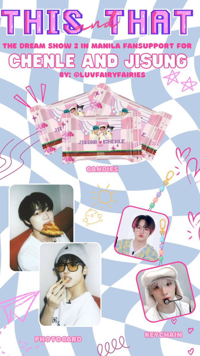 luvfairyfairies's tweet photo. fan support for #chenle &amp; #jisung
╰freebies/giveaway by @luvfairyfairies 

-day 2 only 
-loc &amp; time: tba
-limited qty | 1:1
-mbf, rt, like &amp; show proof to claim

see you on day 2 | april 30 🫶🏼 

#THEDREAMSHOW2_In_A_DREAM 
#TheDreamShow2_in_Manila
#TDS2inMNL #NCTDREAM https://t.co/z31MRVheJO