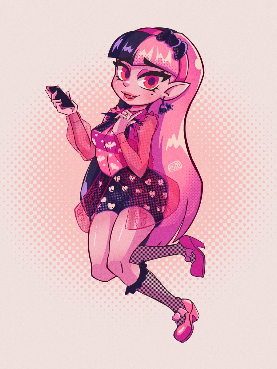 floatingblaze's tweet photo. Draculaura, love her new design.
#draculaura #MonsterHigh #MonsterGirls https://t.co/qVx00fOPZu