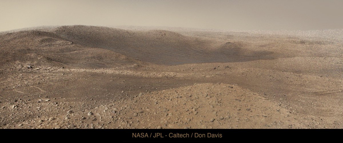 StargazerLzt's tweet photo. Este panorama de #Ingenuity me ha descolocado 🤯Al menos hasta ahora no habíamos visto una foto de este estilo desde el helicóptero (que yo recuerde) Es de baja calidad, pero la vista es impresionante, podemos ver a #Persy ¿se debe a alguna actualización que le han realizado? https://t.co/C6Hr6JstaB