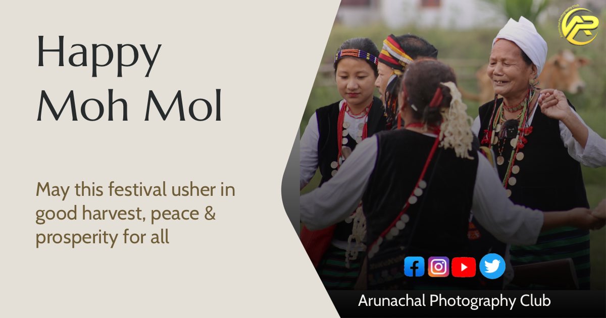 Warm greetings to our #Tangsa brothers & sisters on the auspicious occasion of #MohMol festival. Happy Moh Mol !