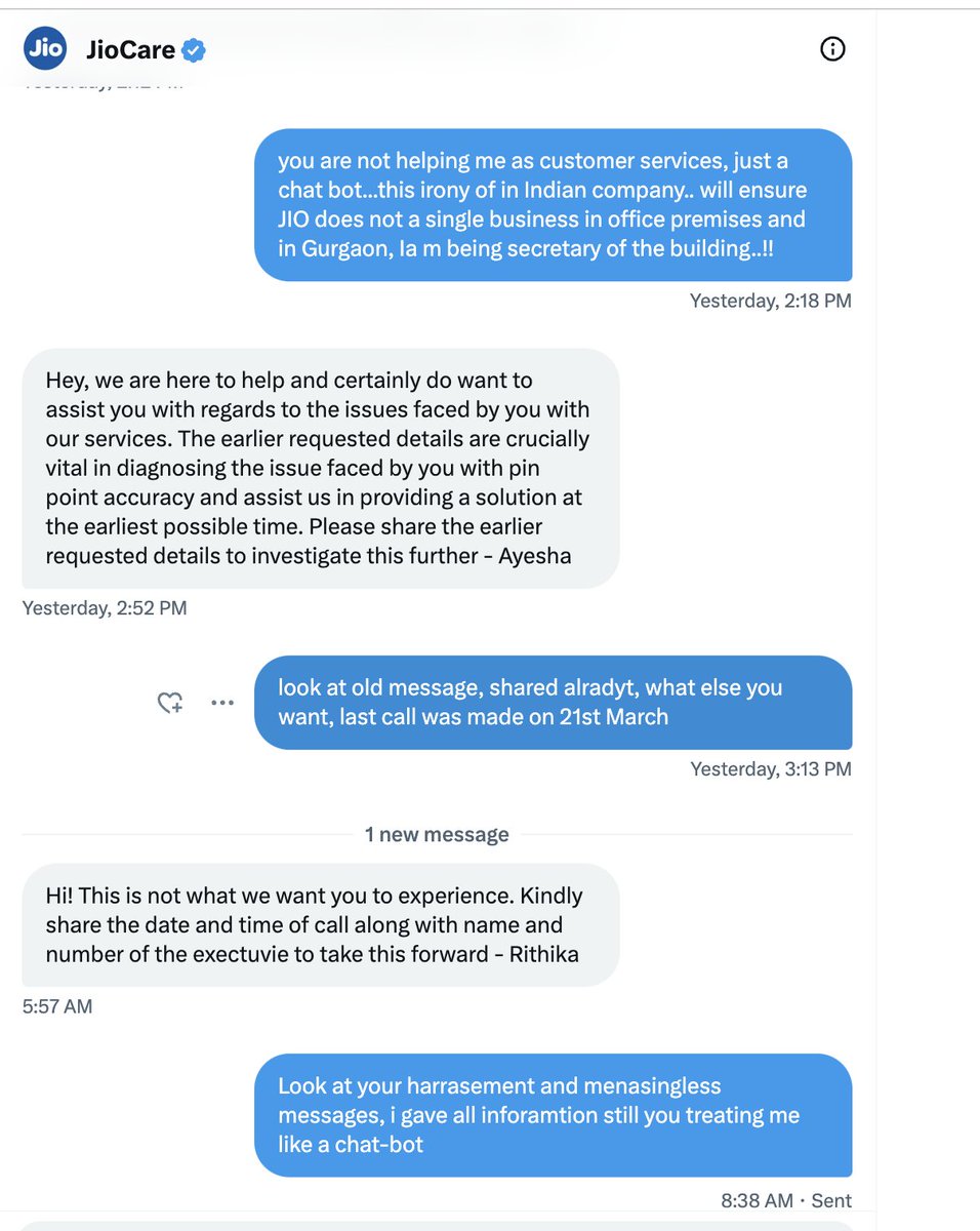 mediception's tweet photo. Look at your harassment tweets to the customers https://t.co/d4BRwyrlVF