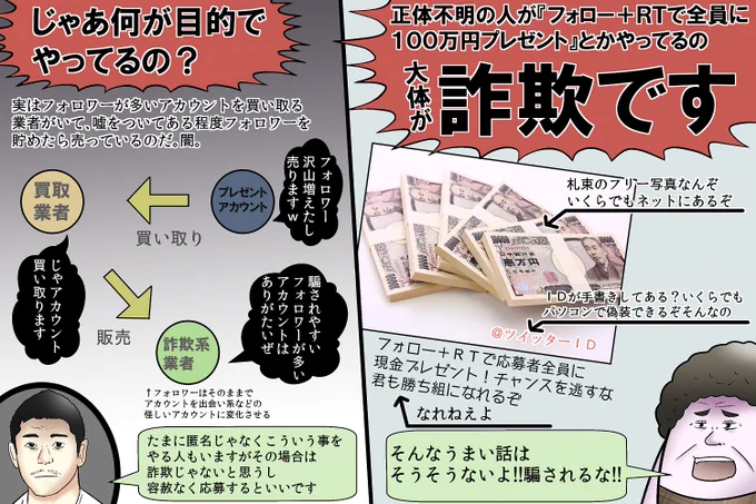 しつこくてもいい、俺は相互フォローの人間がこれ系のツイートを脳死でRTしているのを見た瞬間に無限にこれをタイムラインに貼り続けるぞ。目を覚ませ。 https://t.co/lY2qI1KJr2