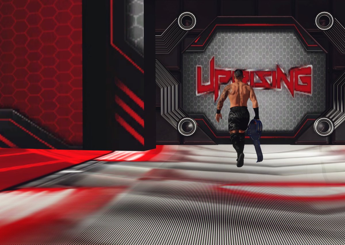 Part 2: uprising highlights, Kyle hayes stole keon United States title and left the arena with it !!!