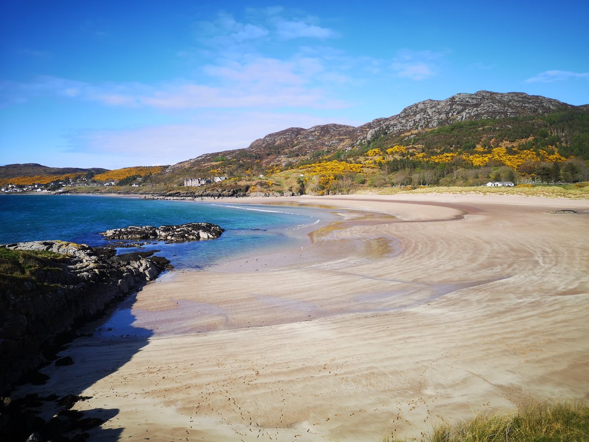 🌍 It's Geography exam day 🌍 A massive well done to my National, Higher  &amp; Advanced Higher pupils for your work this year - it means that today I am also excited because you know your stuff &amp; get to show it 💪 All the best and good luck! 🤞

(Pic from yesterday - Gairloch beach)