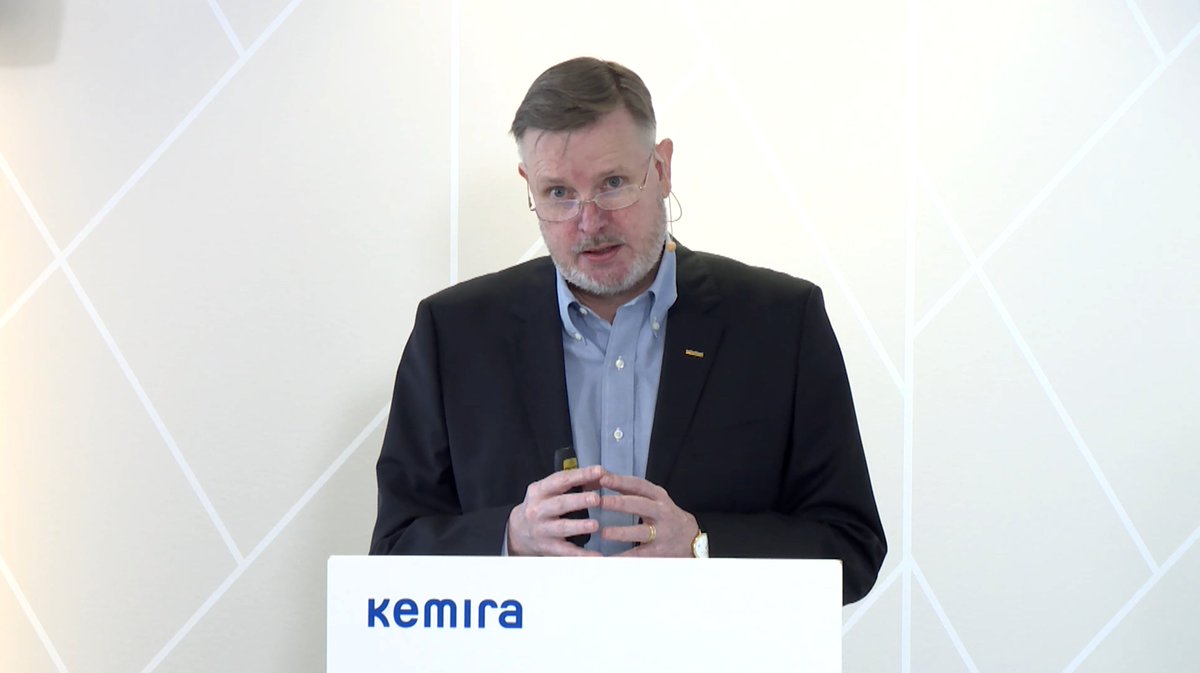 flikhelsinki's tweet photo. #Kemira: "In Q1, revenue was 906M€, so up quite a bit from last year."
Kemira's Q1'23 results recording is now available on Videosync: https://t.co/qnl5sCRjGB
#StreamByFlik #Videosync #Q123 @KemiraIR https://t.co/hF1j4PMxxC