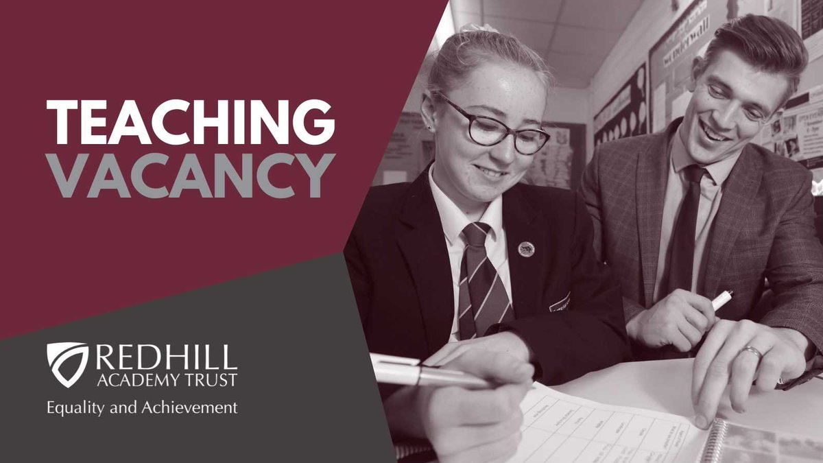 Are you an exceptional Teacher of Maths, looking for a new and dynamic role? <a href="/bolsover_school/">The Bolsover School</a> could be the school for you! Apply here: redhillacademytrust.org.uk/vacancies/vaca… <a href="/RedhillTrust/">Redhill Academy Trust</a> #TeachingJobs #SchoolJobs #TeacherOfMaths #MathsJobs #Job #Vacancy #NottinghamJobs #NottsJobs