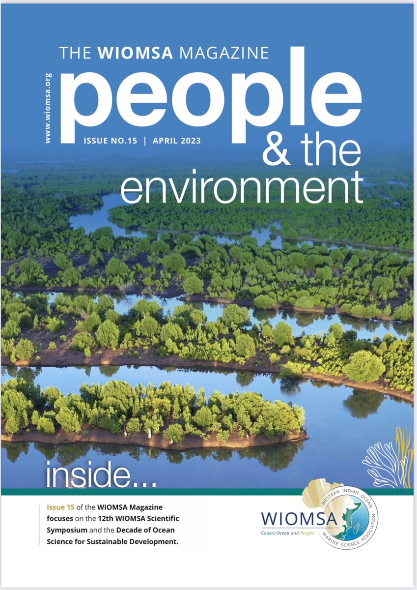 If you havent read the latest edition of the <a href="/wiomsa/">WIOMSA</a> magazine , I assure you, you don't know what you're missing! 

Special focus on <a href="/comred_/">COMRED</a> <a href="/MijiBora/">Miji Bora Project</a> &amp; <a href="/Bandari_Bora/">Bandari Bora</a> projects mini-symposium at the notable 12th WIOMSA symposium on page 32 - 35.

lnkd.in/eG65A-hM