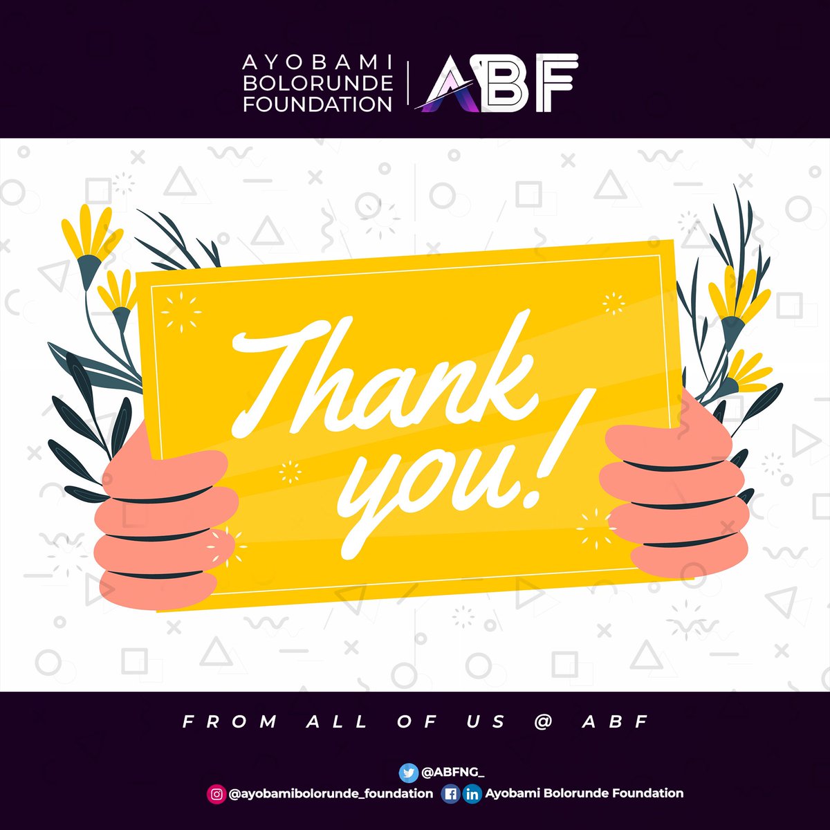 A heartfelt thank you to our amazing team, dedicated volunteers, and generous supporters for making our outreach program a reality. We couldn't have done it without you. Thank you to everyone who played a role in our hospital outreach program. Thank you #ABF loves you