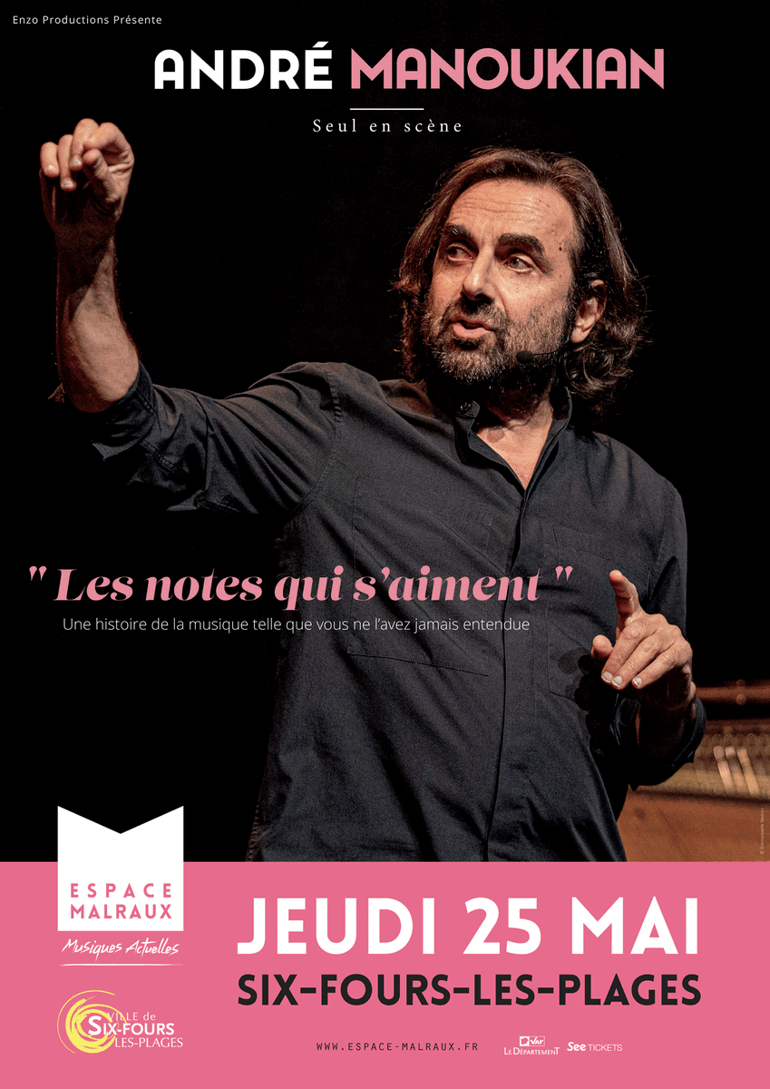 espacemalraux's tweet photo. J-30 !
Auteur-compositeur et pianiste de talent, @andremanou vous donne rendez-vous le 25 mai à l'Espace Malraux pour son spectacle "Les Notes qui s'aiment" ✨
🎟️ https://t.co/o272Uqmq9Y https://t.co/yOxFWKIEQQ