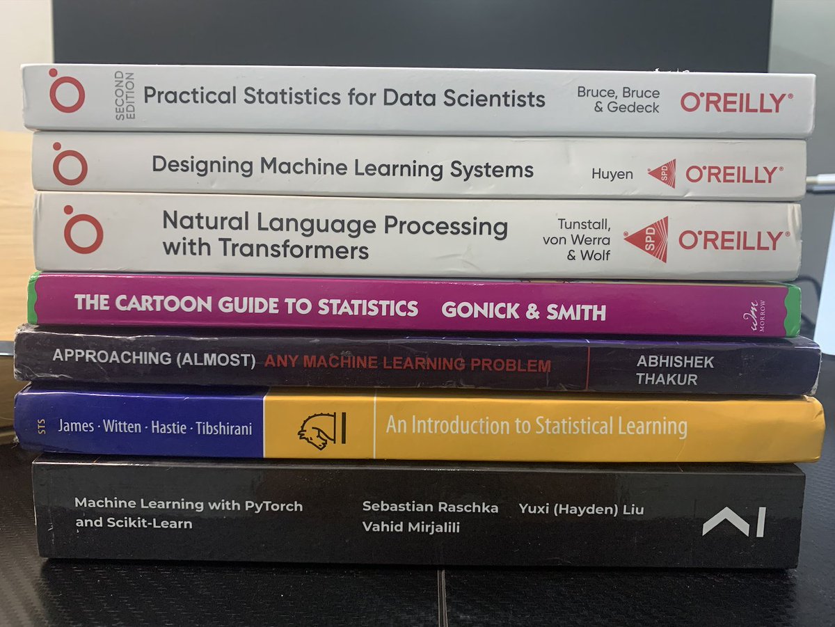 akshay_pachaar's tweet photo. I started my career in Data Science back in 2016 ⏳

Some great Books that have helped me during this journey! 📚

A Thread 🧵👇 https://t.co/O8fG6Ein41