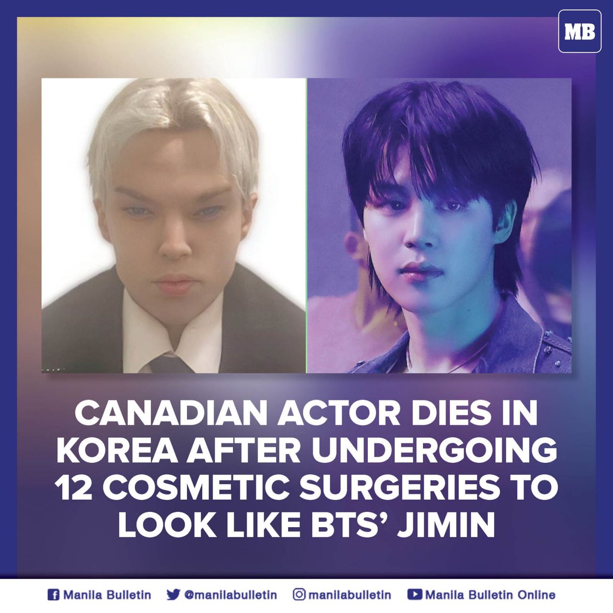Manila Bulletin News on Twitter "A Canadian actor died on April 23 in
