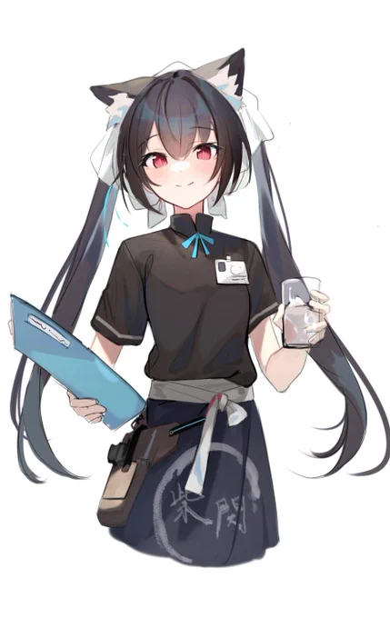ブルアカ少しやってみたよ、とバイトセリカちゃんかわいかったよ、のrkgk 