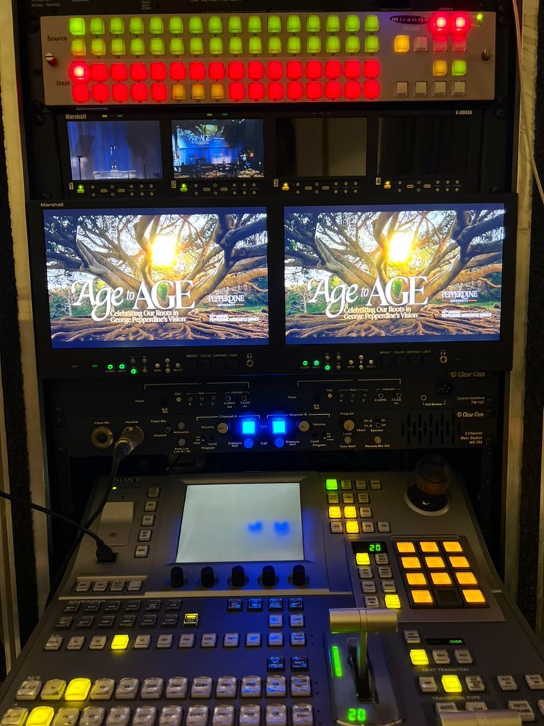 videoworksla's tweet photo. We had a nice evening at the @BeverlyWilshire for the @pepperdine #AgetoAGE Dinner. Thanks again for everything! #videoworks #callbros #pepperdine #liveproduction https://t.co/XqIEQqrZap