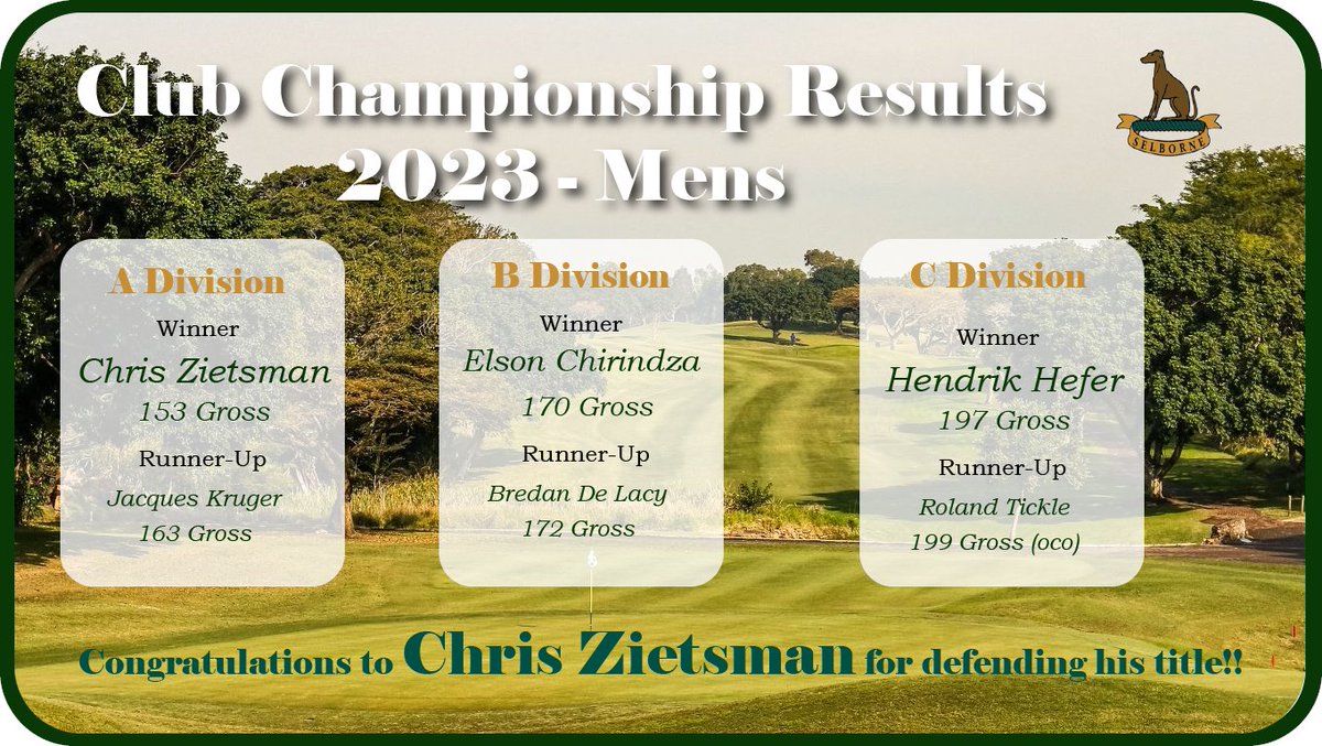 Selborne Golf tweet media