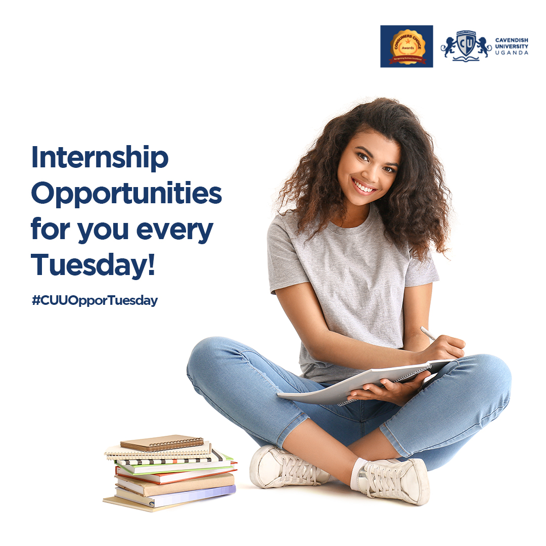 CavendishUg's tweet photo. Are you looking for quality internships and opportunities?
Sign up for #OpporTuesday at the Employability Office - Room 101, the Seyani Campus or email us on employability@cavendish.ac.ug or bochan@cavendish.ac.ug
#SuccessBeginsAtCavendish #LifeAtCavendish https://t.co/l11g7k6BLh