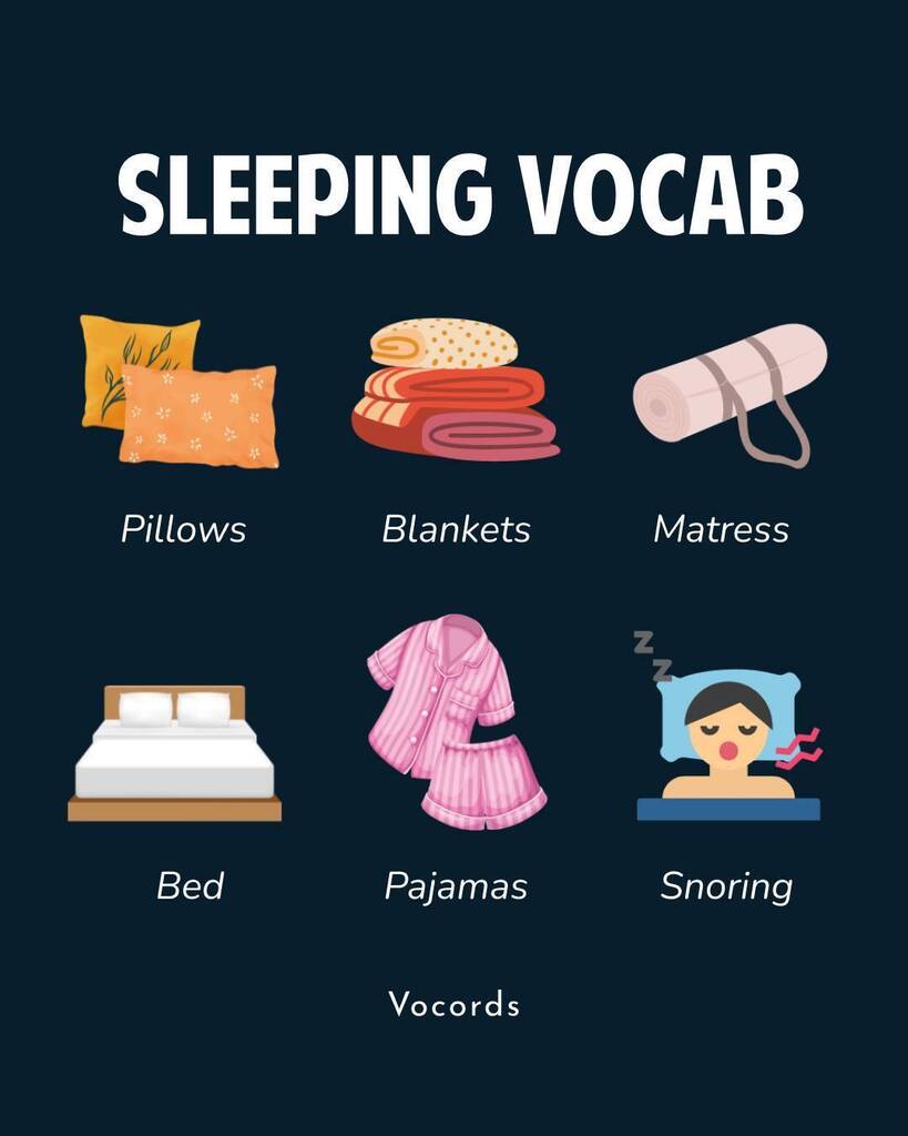 vocords's tweet photo. Get ready to snooze with this essential sleeping vocabulary! 🛌

Unjumble the words, unleash the fun! Join us in the next slide for a brain-teasing word game.

We hope you learnt something new 😊

Follow us for more posts like this⠀⠀⠀⠀⠀
Checkout @o… https://t.co/4BeMZugk9u https://t.co/OTWCV8hBNS