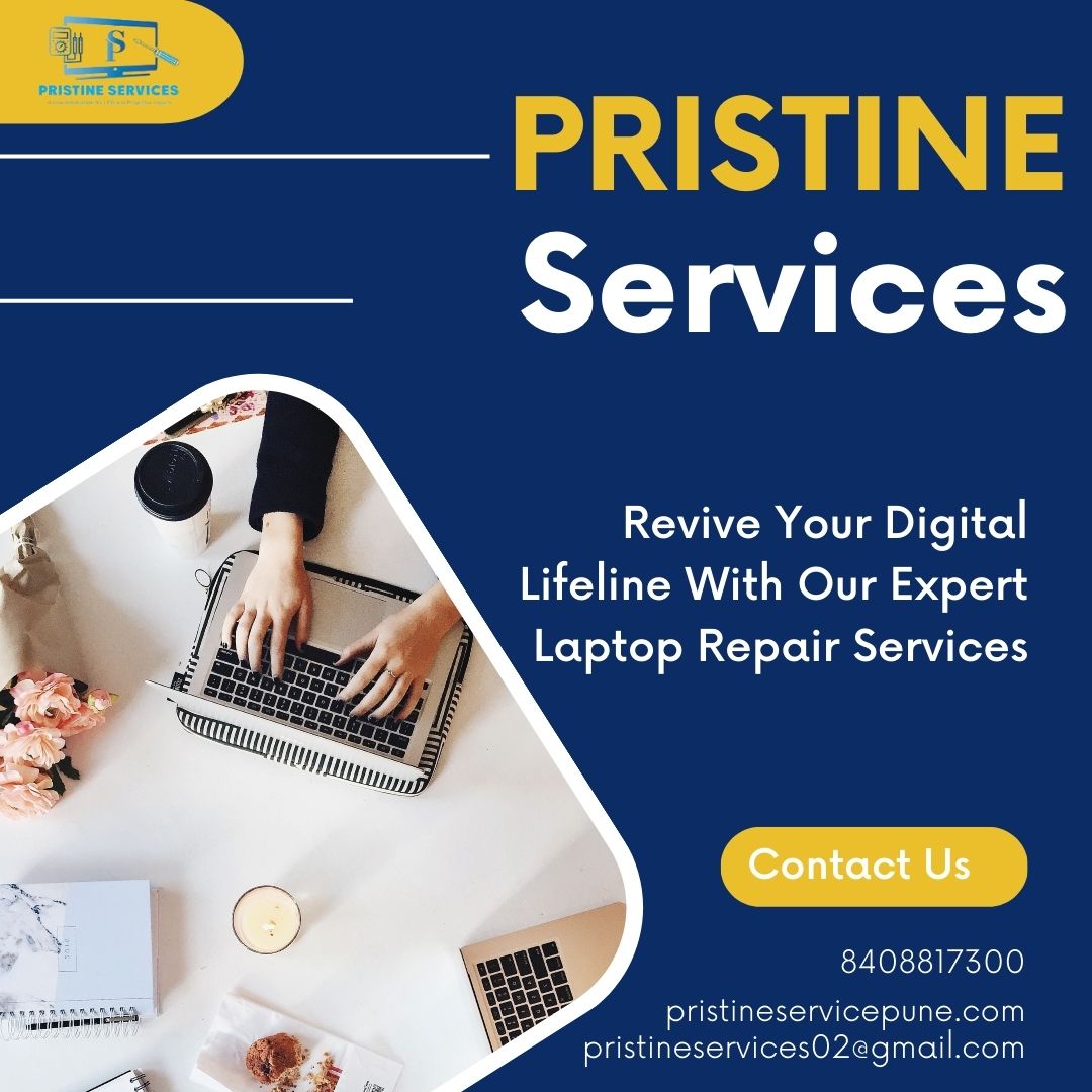 Pristine Services is a reliable laptop repair service provider that can help you with all your laptop-related problems.
 Visit:- lnkd.in/gGwvtD7
Call 7058629889/8408817300
#LaptopRepair #PristineServices #ReliableRepair #EfficientRepair #GenuineParts #DataRecovery