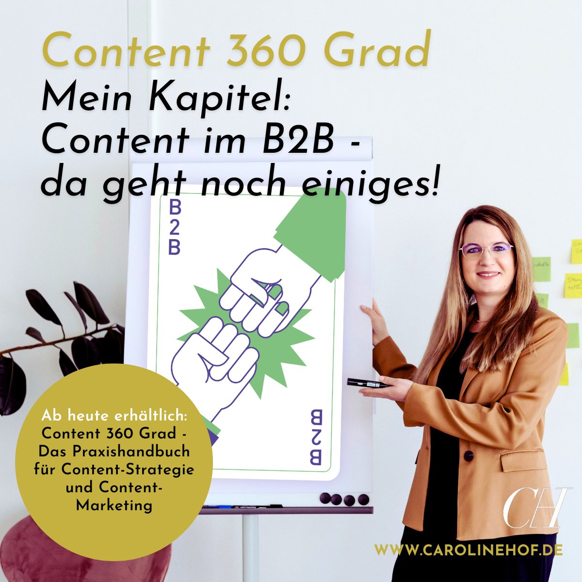 Caroline_Hof's tweet photo. Wir haben lange darauf hingefiebert. Endlich ist es so weit: Content 360 Grad - Das Praxishandbuch für #ContentStrategie und #ContentMarketing ist ab sofort offiziell im @rheinwerkverlag erhältlich. 🥳
➡️ Gleich reinlesen und bestellen: https://t.co/Vzx2w6Fns9 #b2b https://t.co/0AetS64JAt