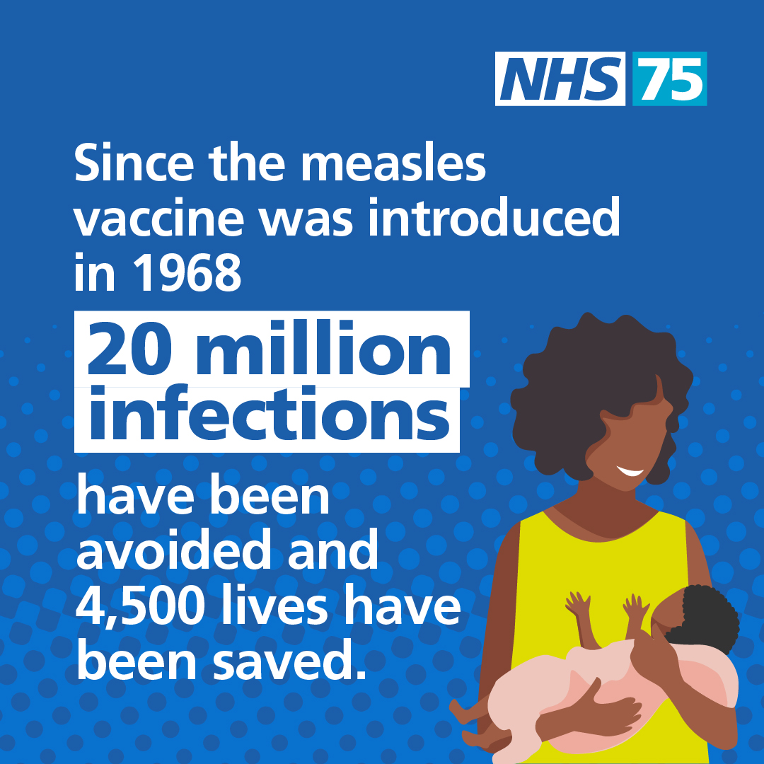 SWLNHS's tweet photo. Cases of measles are rising in Europe, make sure your child is protected against becoming seriously unwell by being up to date with their MMR vaccination. 

For more information, visit the NHS website: https://t.co/mzmOxvArfV #VaccinesWork #WorldImmunisationWeek #EveryDoseCounts https://t.co/AKDuX3jMXI