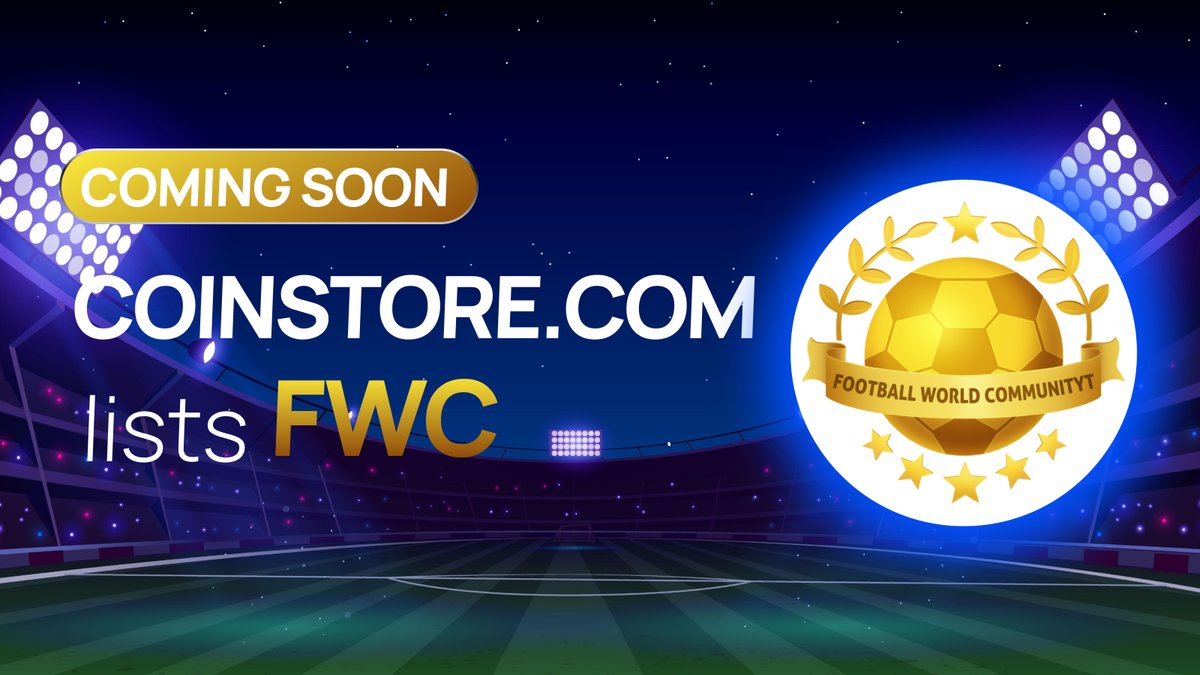 CoinstoreExc's tweet photo. 🚀NEW TOKEN COMING SOON TO COINSTORE

Welcome the @FWCOMMUNITY_Q2T token $FWC coming.
 
👀Watch this space to learn more about the project👇👇👇

🌏 Website: https://t.co/preDnRLXLF
👫 Telegram: https://t.co/rRVzjoQgqC

#Coinstore #FWC #cryptocard #Crypto https://t.co/0GhryJWPL6
