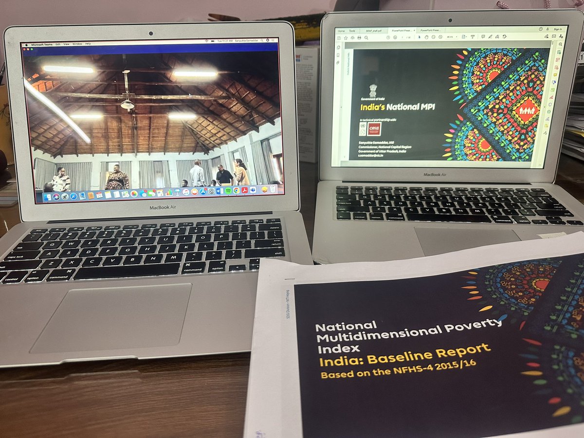 SanyuktaSam1's tweet image. Taking these special lecture sessions with @ophi_oxford at @UniofOxford on how as a country of 1.4 billion, 🇮🇳 curated a unique journey of creating its own #MultidimensionalPovertyIndex or #NationalMPI with @sabina_alkire— is such a delight !!! 

With #Botswana in this session