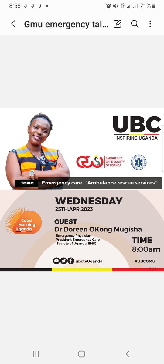 Emergency Care Society of Uganda (@EmedUg) on Twitter photo 2023-04-25 06:02:23