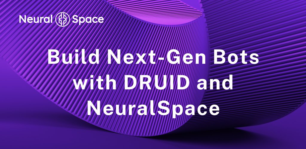 NeuralSpace's tweet photo. Today, we announced our strategic partnership with @DruidPlatform, to deliver top-tier conversational experiences with unprecedented NLP accuracy.
Check out our latest blog to read more: https://t.co/7rLYXgwmQF
#ConversationalAI #NeuralSpace https://t.co/xFBg4ICUiX