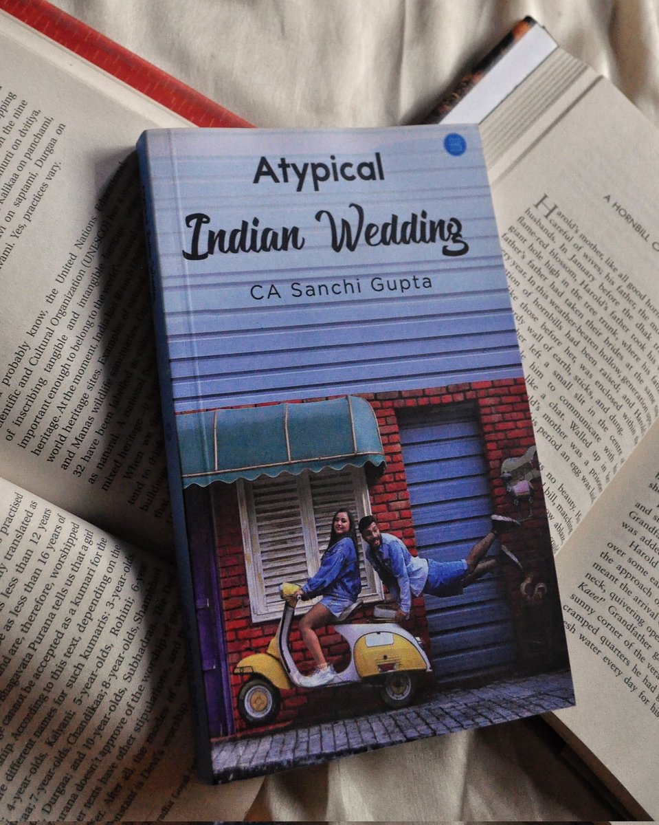 solitudeandbook's tweet photo. Atypical Indian Wedding by CA Sanchi Gupta is a heartwarming love story that will make you believe in arranged marriages and long-distance love. The author narrates her own love story with Kunal, who she met through an arranged marriage set up. 

https://t.co/vL0ZhDD5YN https://t.co/JQSx9imNfs