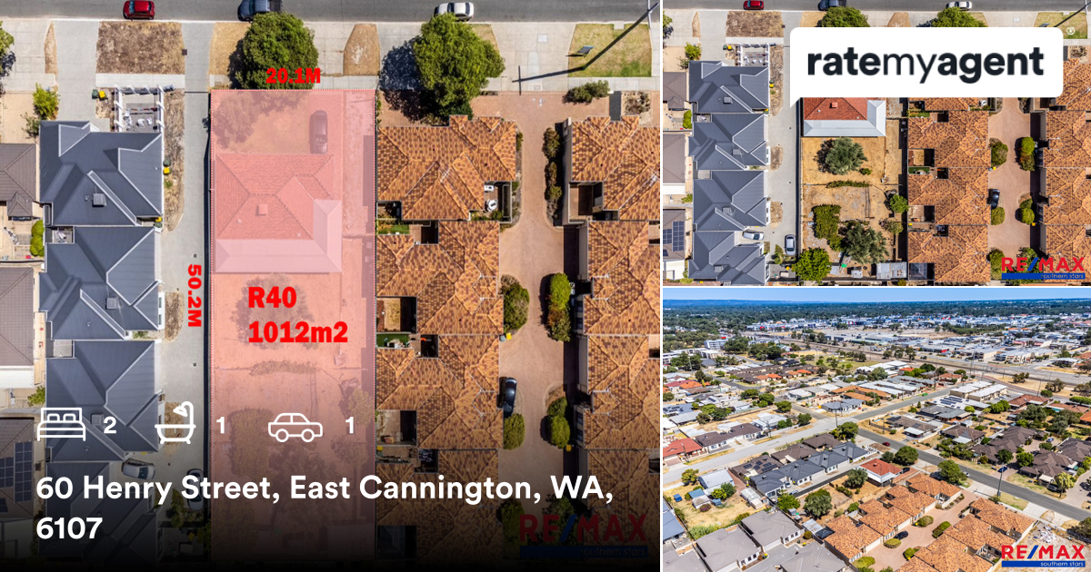 MitchellFamily6's tweet photo. 🛌 2 🛀 1 🚘 1
📍 60 Henry Street, East Cannington, WA, 6107

My latest sale on #RateMyAgent.

https://t.co/wmgslkWpu0

...
#ratemyagent #realestate #Remax_Southern_Stars https://t.co/9j1Mu8Latx