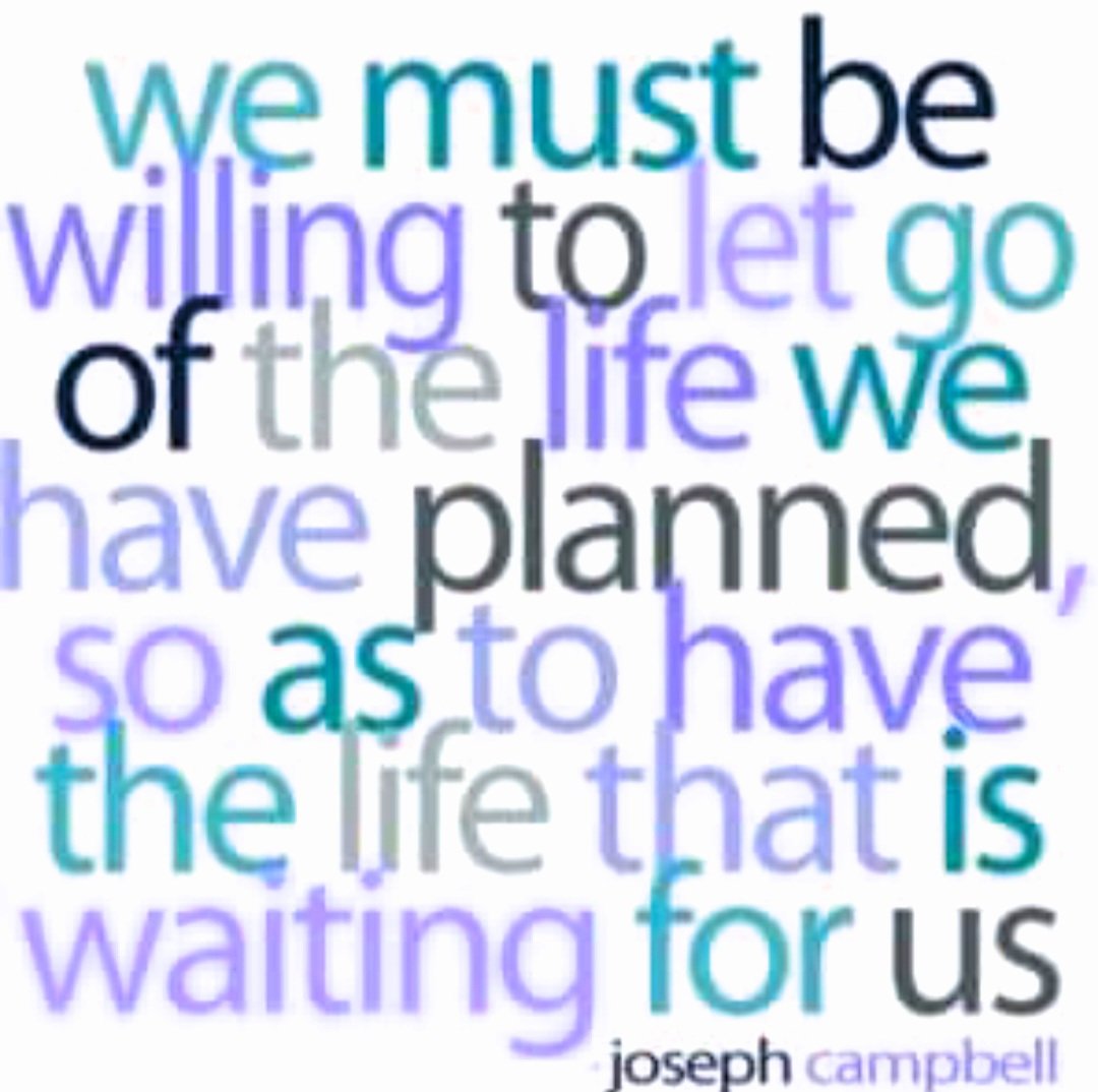 I had to accept a new concept of what my life as a #braininjury would be.
There was a lot if grief. We wrestled w/the death of the life we thought we would have. 
Letting go of that was harder than I imagined. But it let me embrace something new. &amp; new &amp; different are ok