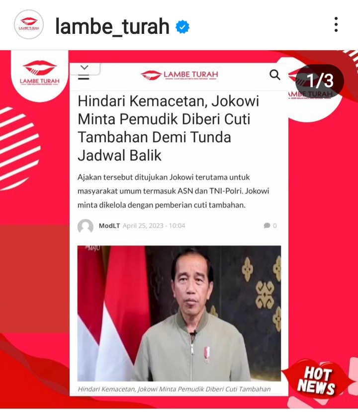 Kalo masih mau nambah periode jangan ragu2 utk memperpanjang cuti hingga 1 bulan ke depan. Dan jangan lupa gaji PNS dan pensiunan naik 100%. Dijamin ciamik. 👌