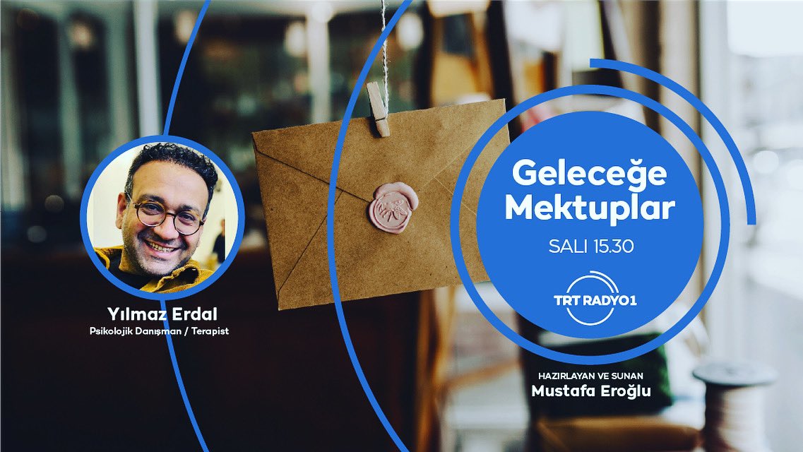 MustafaEroglu76's tweet image. Geleceğe Mektuplar’da bugün Uzman Psikolojik Danışman Yılmaz Erdal ile çocukluğumuzdan yetişkin hayatımıza taşıdığımız ilişki kurma biçimlerimizi konuşuyoruz. Programı 15.30’da #trtradyo1 den dinleyebilirsiniz.
#gelecegemektuplar #gestaltterapi #iliskiler