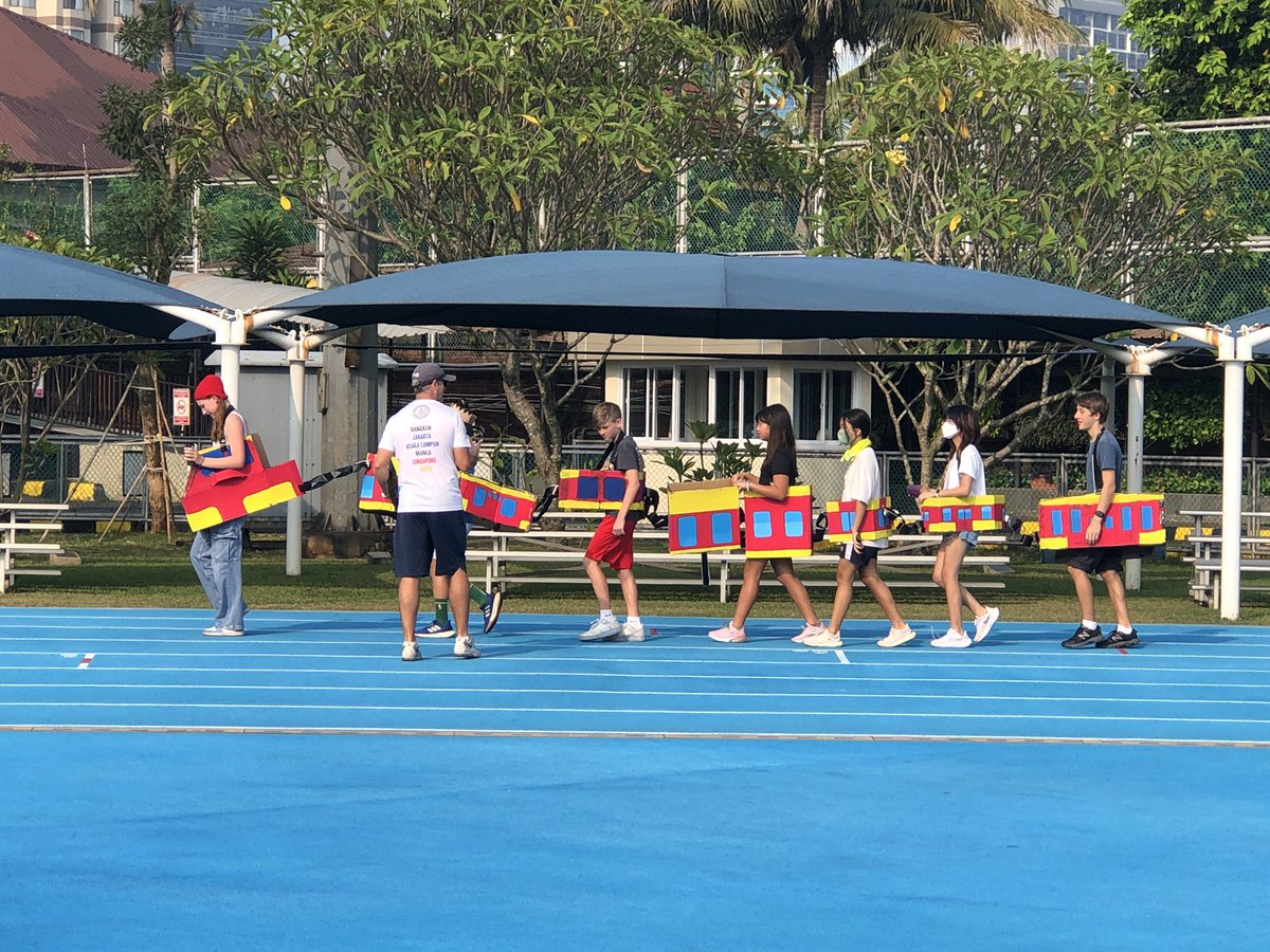MSNagaNaga's tweet photo. The 2nd annual real-life Mario Kart race was a success! Check out a few of the creative designs by the Advisory teams. #msnaga #jismsactivities https://t.co/bsRxeCNDH1