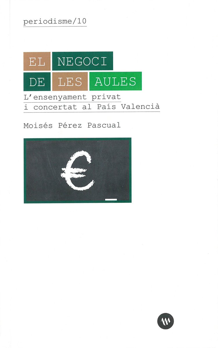 📚Anys d'esforç, molts maldecaps, hores i hores invertides que tenen la seua recompensa.

😊Hui publique el meu primer llibre: 'El negoci de les aules', una investigació sobre la xarxa valenciana de l'escola concertada i privada, però no només. Hi ha molt més a la recerca.