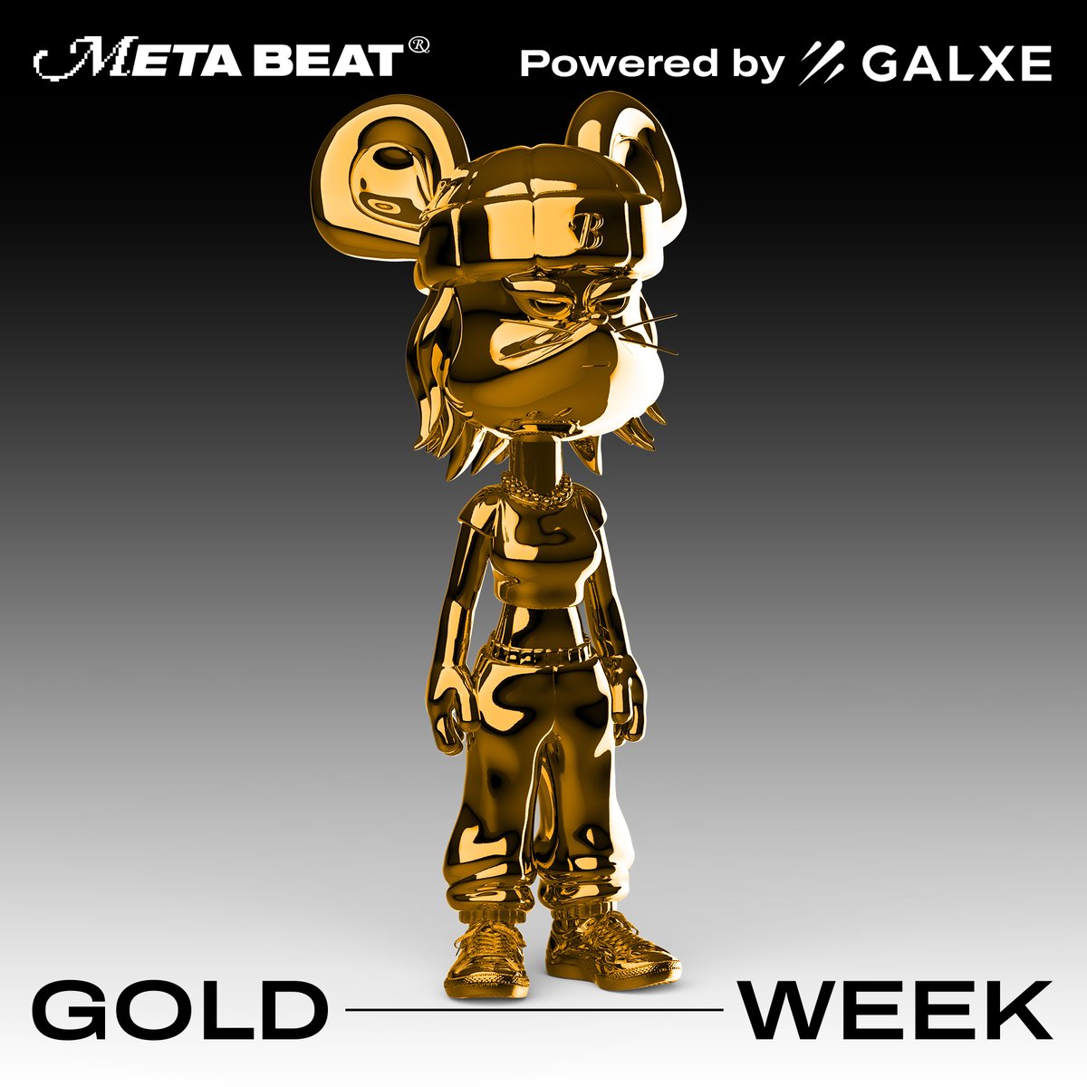 Hello, all! 👋

MetaBeat's 

🏆MATTY BEAT AWARD🏆 is here!

The 3rd week is presented by
MetaBeat's very own "Gold Matty"🥰

Participants may qualified to win limited edition "Gold Matty Statue NFT"!! ✨
👇👇👇
galxe.com/metabeatoffl/c…

Powered by <a href="/Galxe/">Galxe</a>

#metabeat #gold #matty