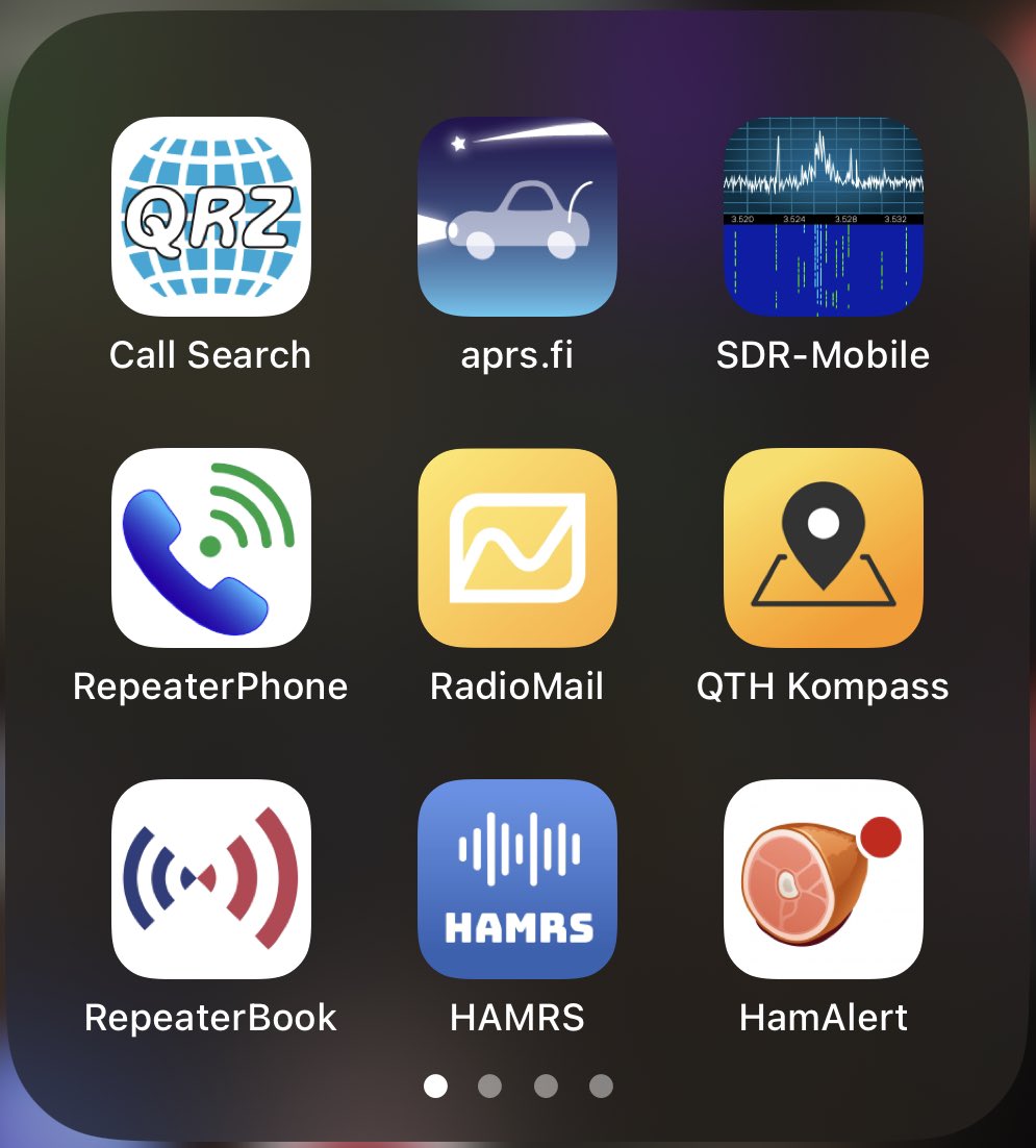 hirschnase's tweet photo. These are my most frequent used ham radio iOS apps. Which are yours?
#hamradio https://t.co/FkruP9U6TB