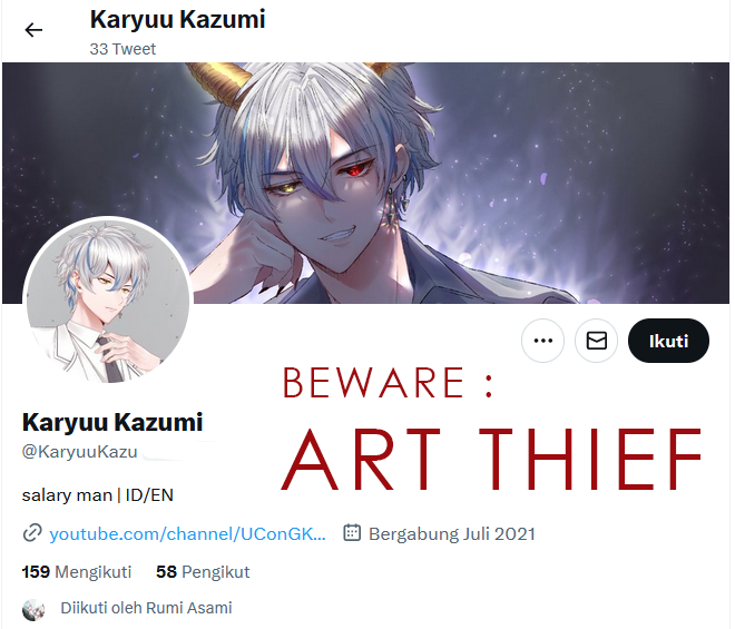 Einira_Vtuber's tweet photo. Saya, beserta anak vtuber saya menjadi korban dari seorang rigger yang tidak amanah dalam pekerjaannya. 

Untuk kronologisnya akan saya ceritakan pada thread berikut ini. 

______________
Mau dijadikan drama pun saya tidak masalah karena ini sudah merugikan dalam ranah komersil https://t.co/eErq4Vy345