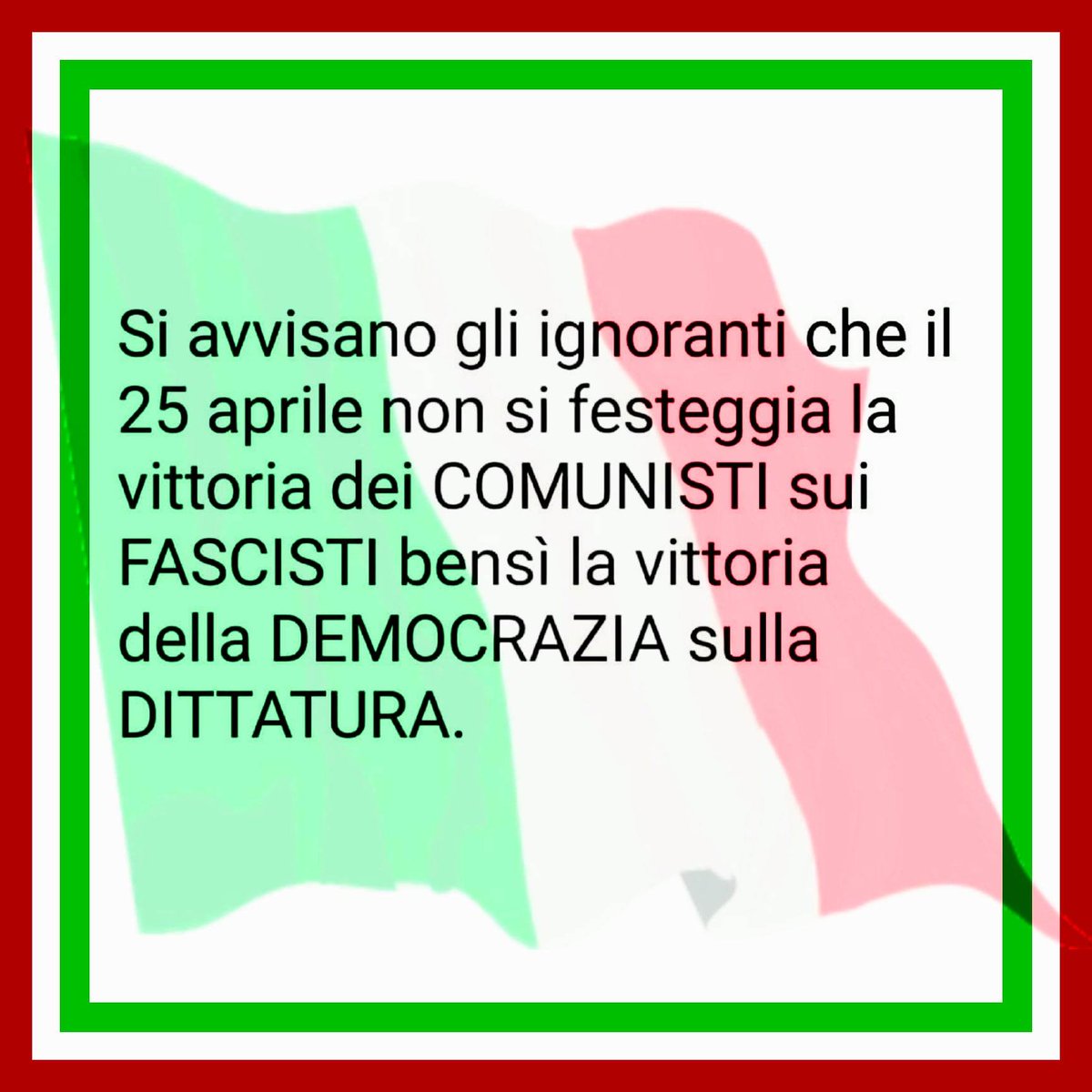 Orraffaela's tweet photo. #25aprilesempre https://t.co/WdhbsbrHvp