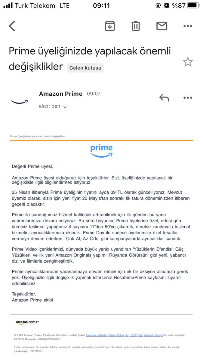 Amazon Prime Çüş..