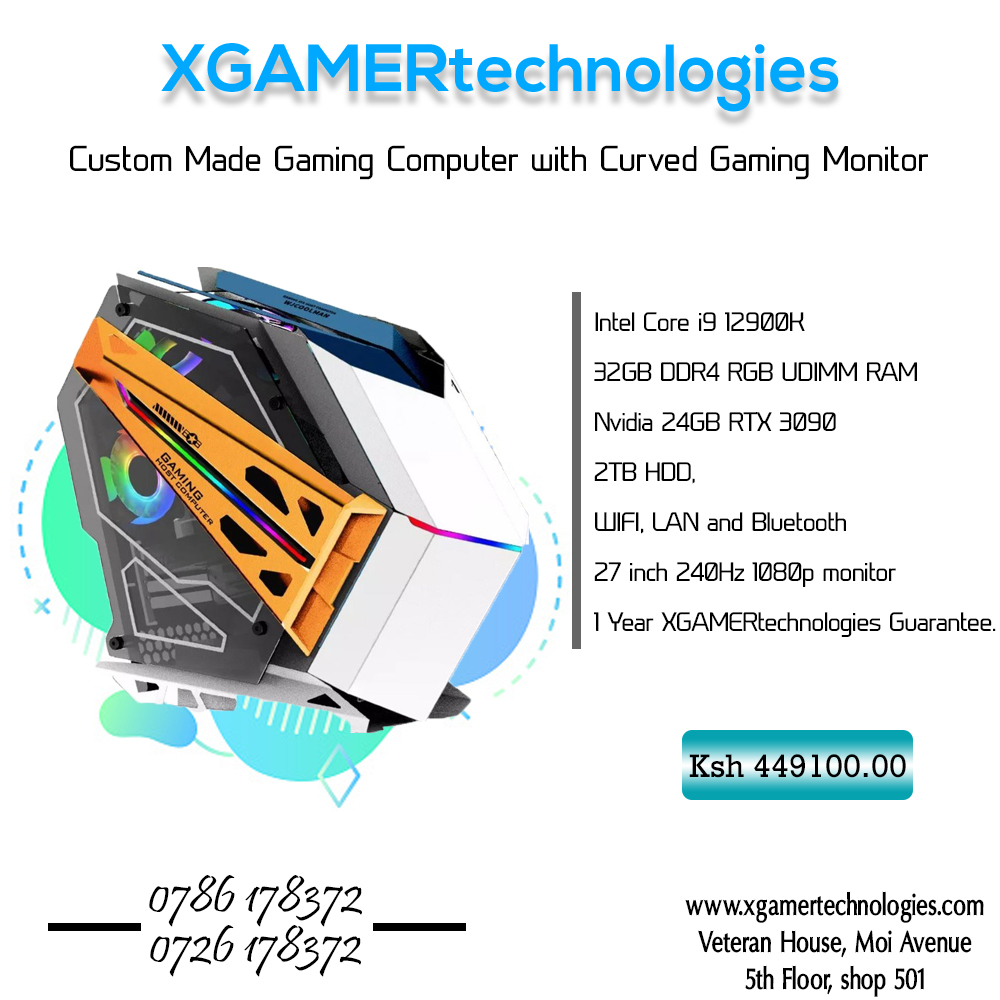 MULLAddict's tweet photo. Intel Core i9 12900K 16 Cores 24 Threads up to 5.2 GHzr, Nvidia 24GB RTX 3090, XGAMERtechnologies Custom Made Gaming Computer with 3 games free

Members Price : 50 XGAMERtechnologies points + Ksh 448100

Follow us on Facebook/Instagram/Twitter: @XGAMERtech https://t.co/1lgnfgYnhi