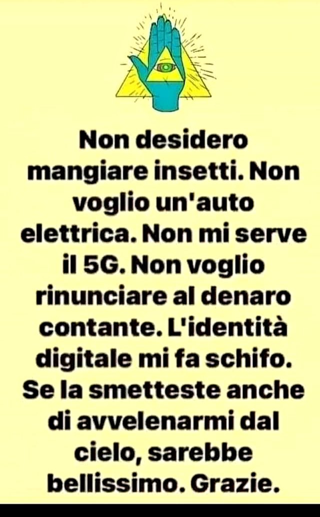 BUONA FESTA DELLA LIBERAZIONE UN CAZZO !!! SIETE PRIGIONIERI E SCHIAVI DELLA TRILATERALE , DEL N.W.O. , DEL W.E.F. , DEL BILDERGERG , SCHWAB , SORROS , NATO , ETC ETC ETC !!!! SVEGLIA !!!!!