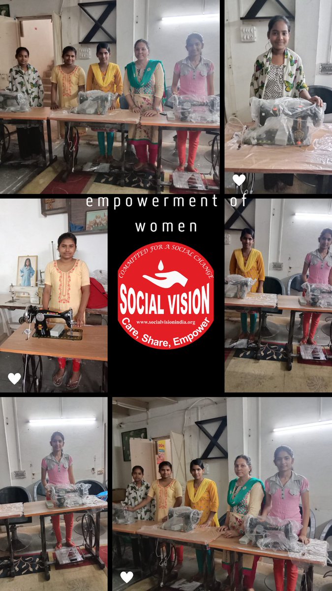 SocialVisionOrg's tweet photo. Empowerment of women.
New sewing machines were introduced. Many of them got opportunity to make themselves self sufficient.

#womenempowerment #womensupportingwomen #women #womeninbusiness #love #girlpower #selflove #motivation #womenempoweringwomen #fashion #feminism #womenpower https://t.co/wEvPzoHIgC