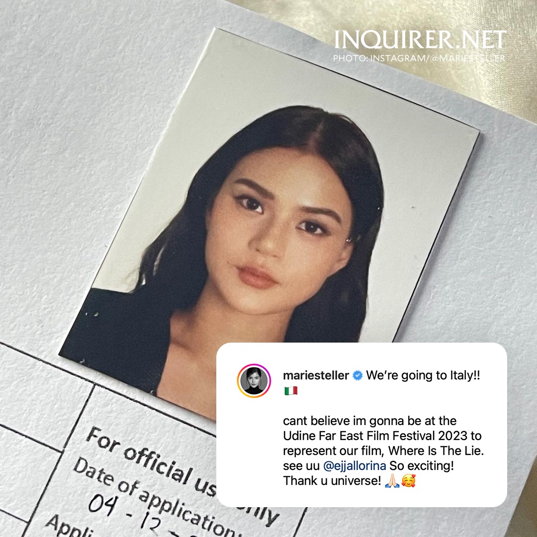 Inquirer on Twitter "CONGRATULATIONS & GOOD LUCK! 🇮🇹 LOOK Maris Racal