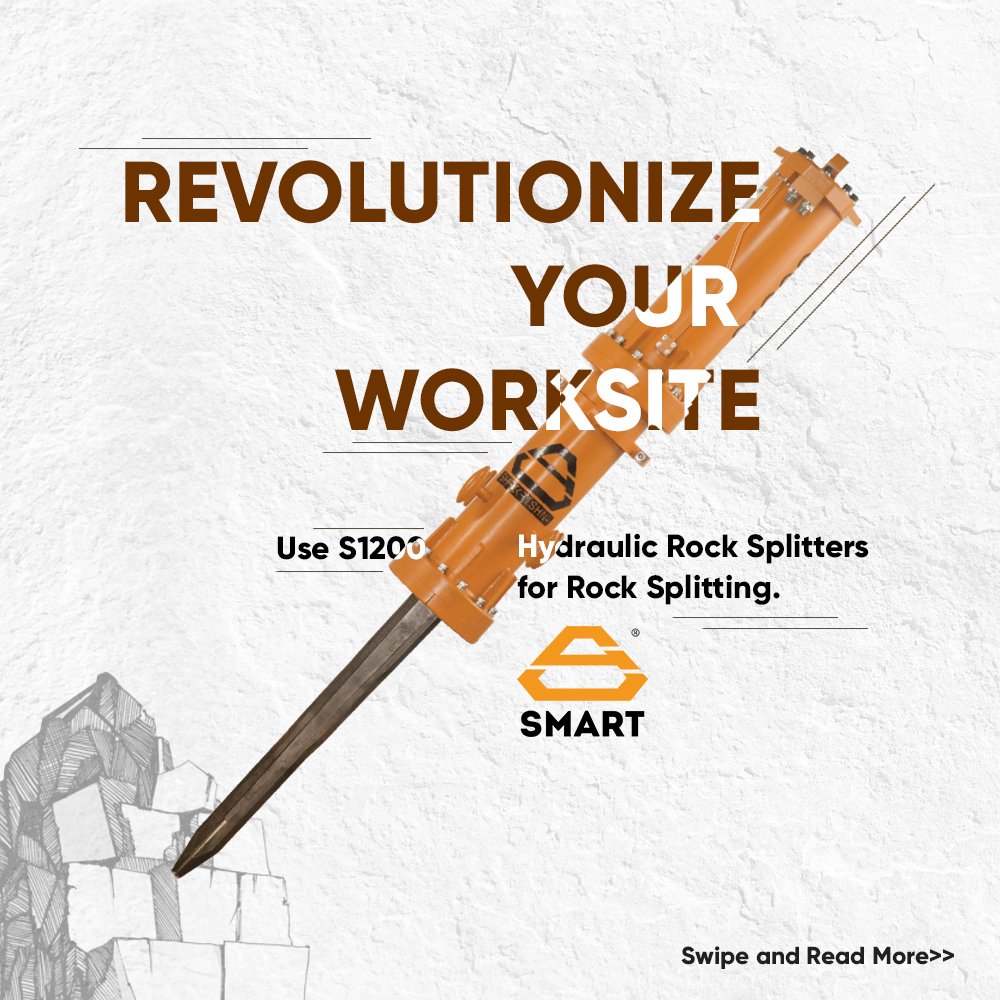 Shrikri51266823's tweet photo. The S1200 hydraulic rock splitter is the ideal tool for anyone looking to break up rocks quickly and efficiently.

#rocksplitter #smartsplitters #underwaterconstruction #bridgeconstruction #rockbreaking #concrete #concreteconstruction #concretebreaking #concretesawin https://t.co/jKkMguZPLn