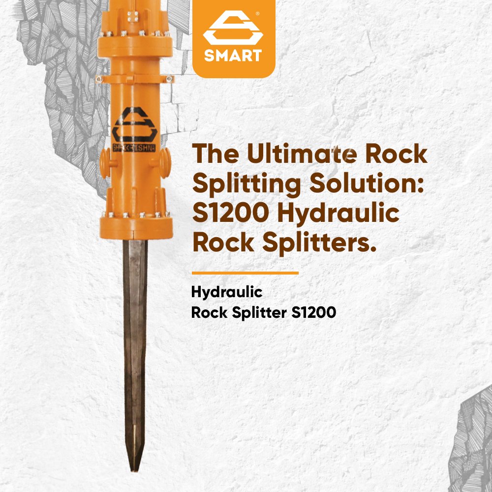 Shrikri51266823's tweet photo. The S1200 hydraulic rock splitter is the ideal tool for anyone looking to break up rocks quickly and efficiently.

#rocksplitter #smartsplitters #underwaterconstruction #bridgeconstruction #rockbreaking #concrete #concreteconstruction #concretebreaking #concretesawin https://t.co/jKkMguZPLn