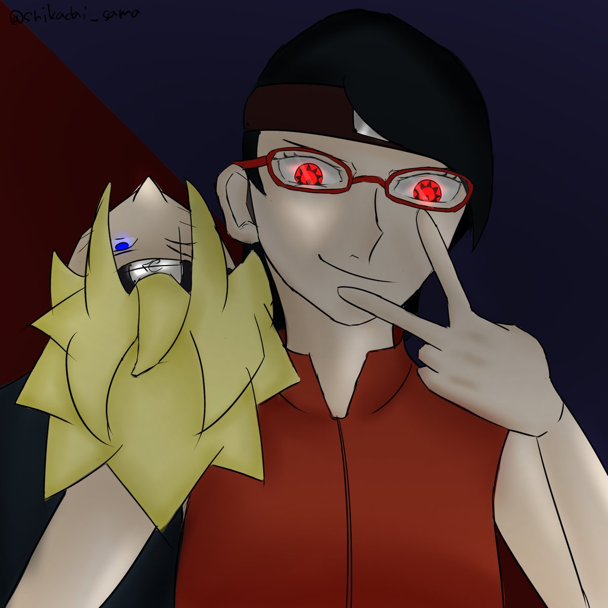 AnnZka01's tweet photo. #sarada new MS #BORUTO #BoruSara #borutochapter80 #uchiha https://t.co/GKMUdP52dN